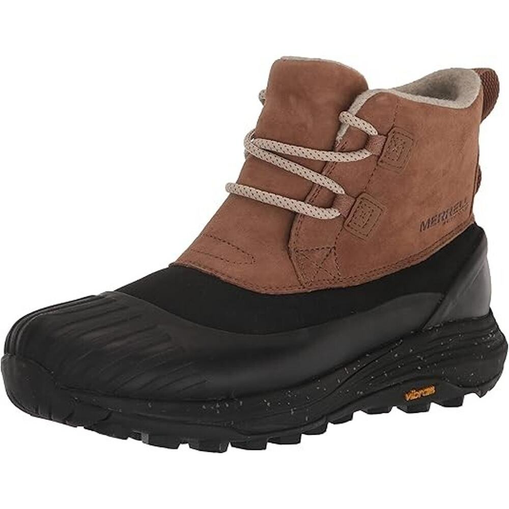 Merrell Women's Siren 4 Thermo Demi Waterproof Snow Boot, Tobacco, 5